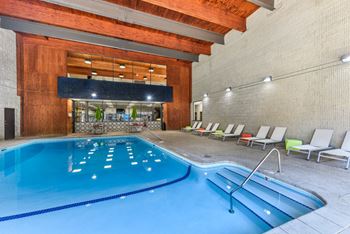 Indoor spacious pool